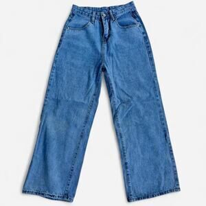 Vintage inspired denim jeans